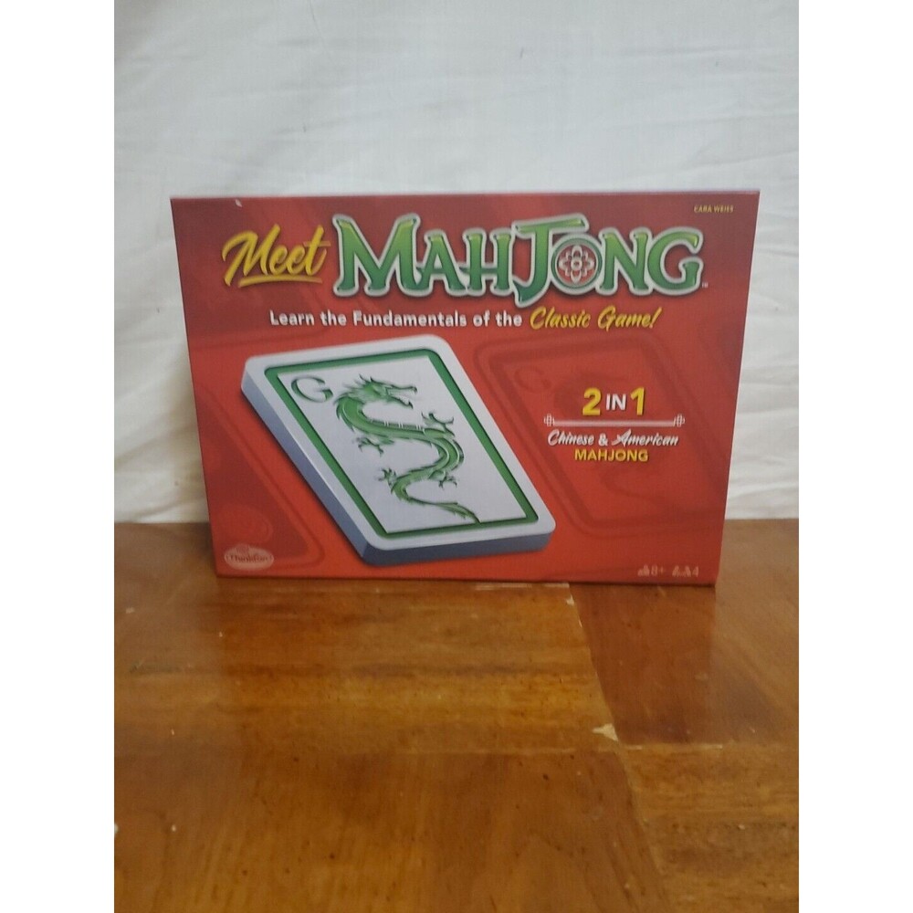 ThinkFun Meet Mahjong: The Family Board Game 4 Players That Teaches The Basics